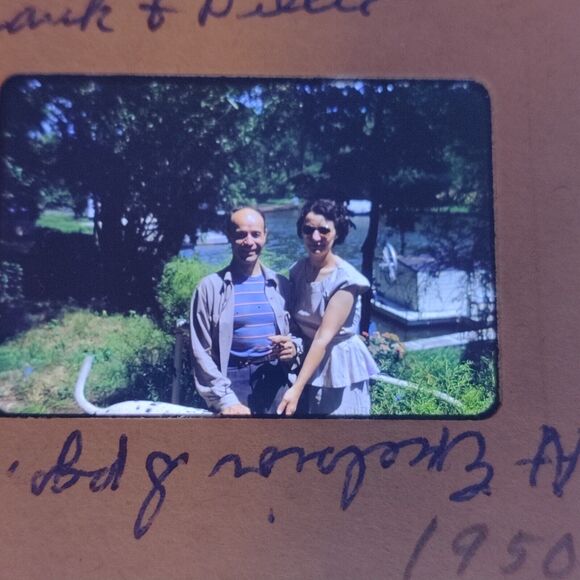 Original Red Kodachrome Slide 1950 Excelsior MO Lot Of 2 - Picture 3 of 3